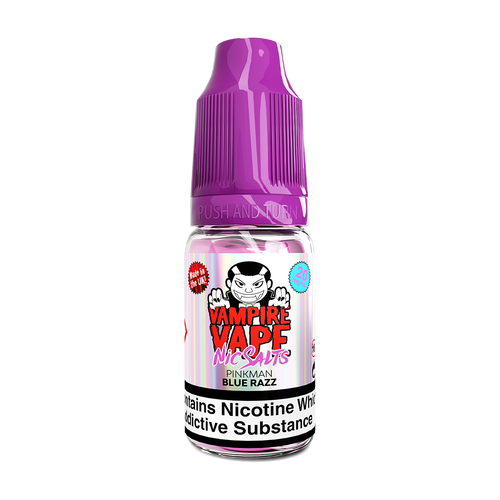 Pinkman Blue Razz Nic Salt by Vampire Vape 10ml 20mg