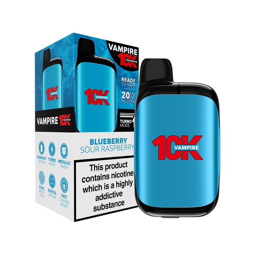 Vampire Vape 10K Kit - blueberry sour raspberry