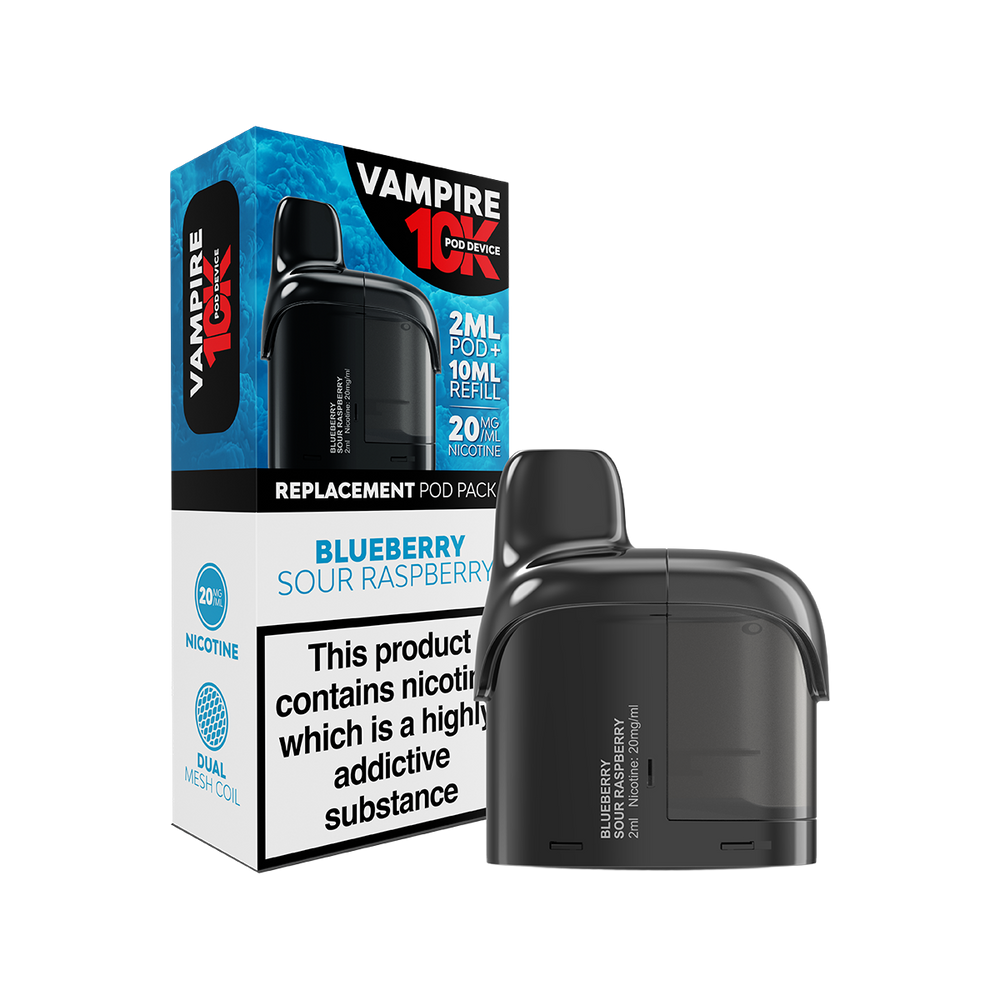 Vampire Vape 10K Refill Pack - Blueberry Sour Raspberry