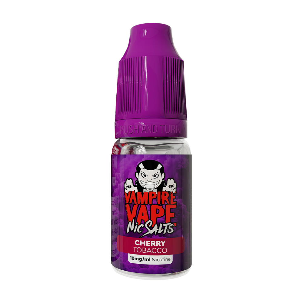 vampire vape 10ml nic salts collection cherry tobacco
