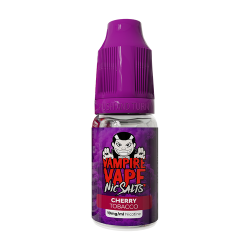 vampire vape 10ml nic salts collection cherry tobacco