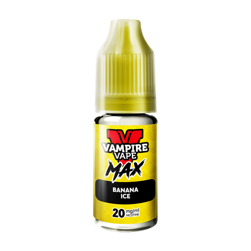 vampire vape max nic salt banana ice