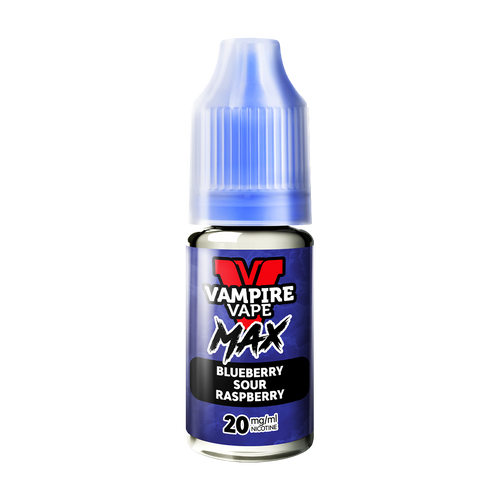 vampire vape max nic salt blueberry sour raspberry