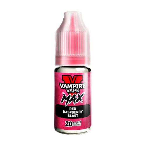vampire vape max nic salt red raspberry blast