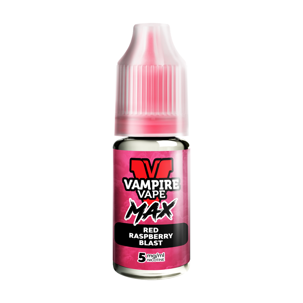 Red Raspberry Blast Vampire Vape Max Nic Salt