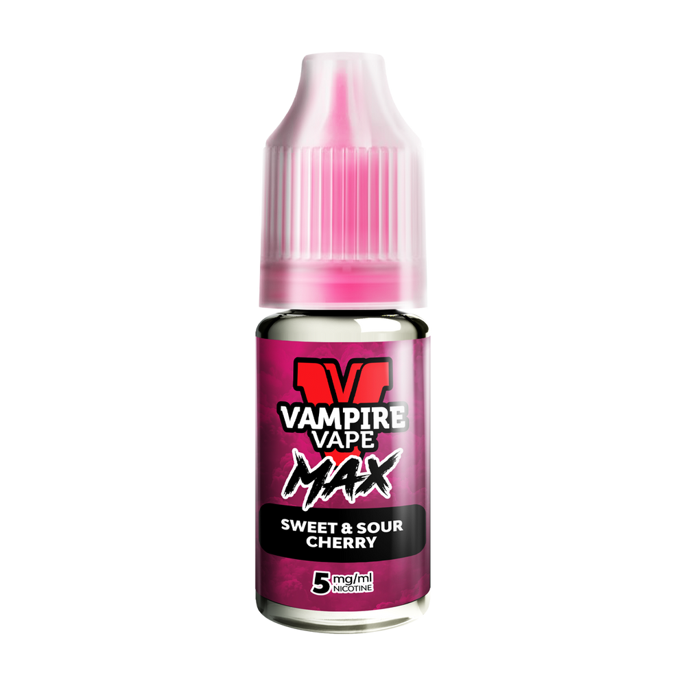 Sweet Sour Cherry Vampire Vape Max Nic Salt