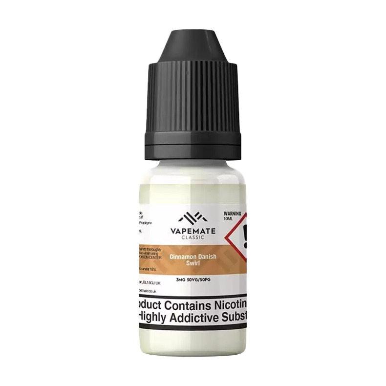 Vapemate Classic Cinnamon Danish Swirl 10ml | E-Liquid Aquavape Vapemate Classic Cinnamon Danish Swirl 10ml | E-Liquid Aquavape