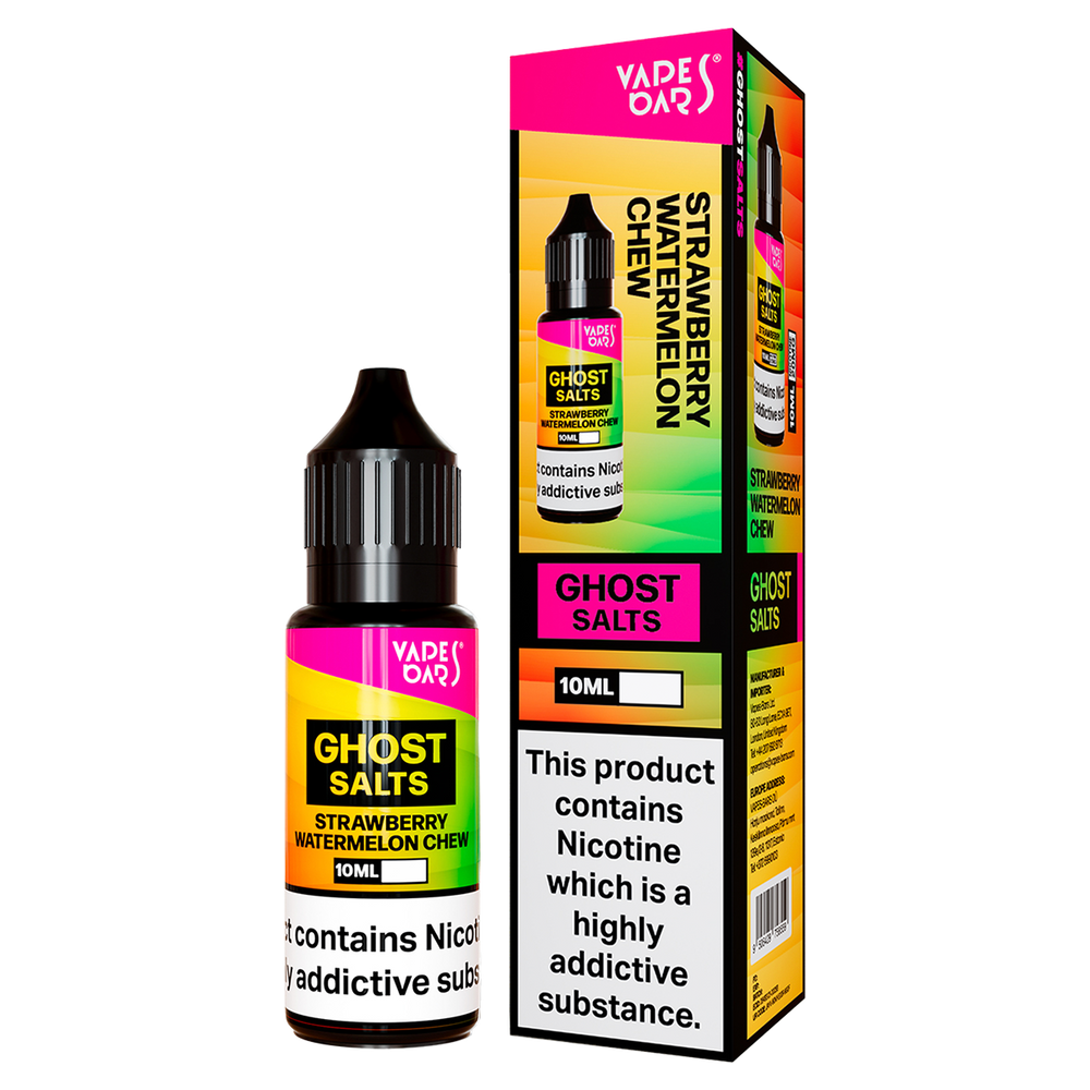 Strawberry Watermelon Chew Ghost Salts by Vapes Bars 10ml