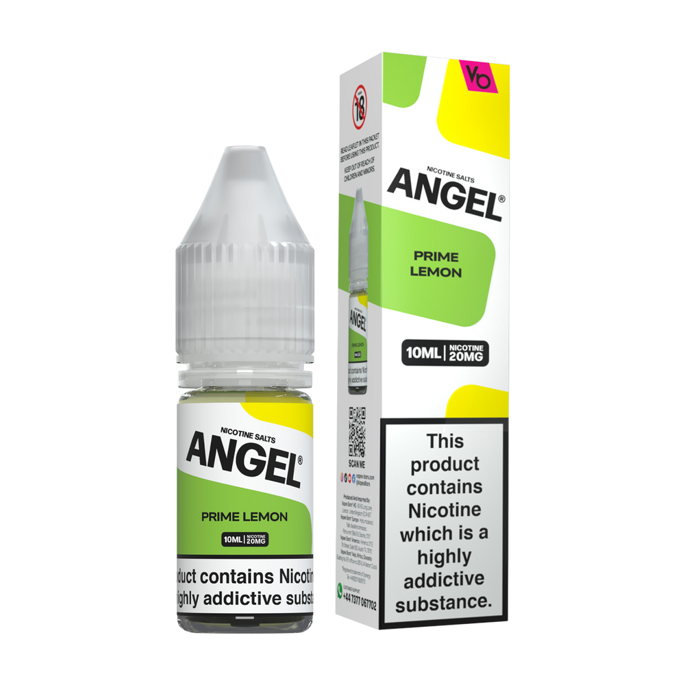 vapes bars angel nic salts prime lemon