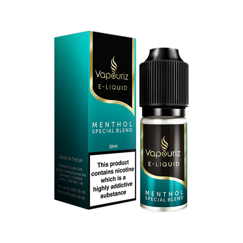 vapouriz eliquid 10ml menthol special blend