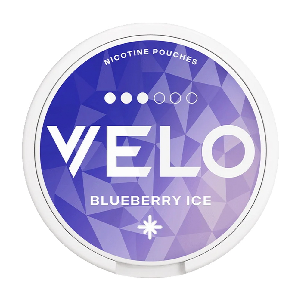velo nicotine pouches blueberry ice