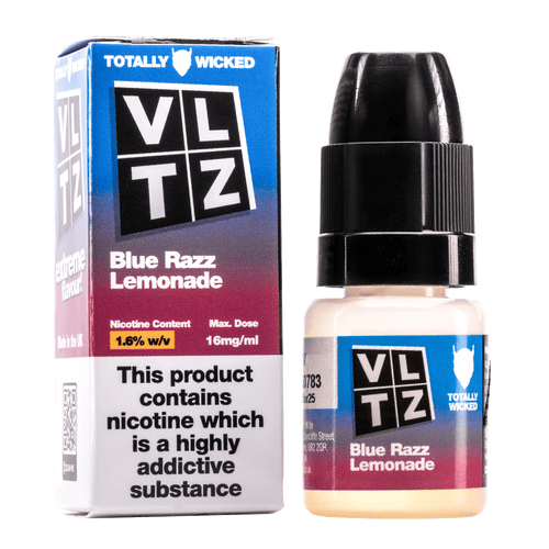 vltz eliquid blue razz lemonade nic salt vltz