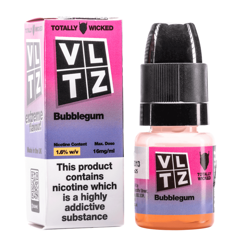 vltz eliquid bubblegum nic salt vltz