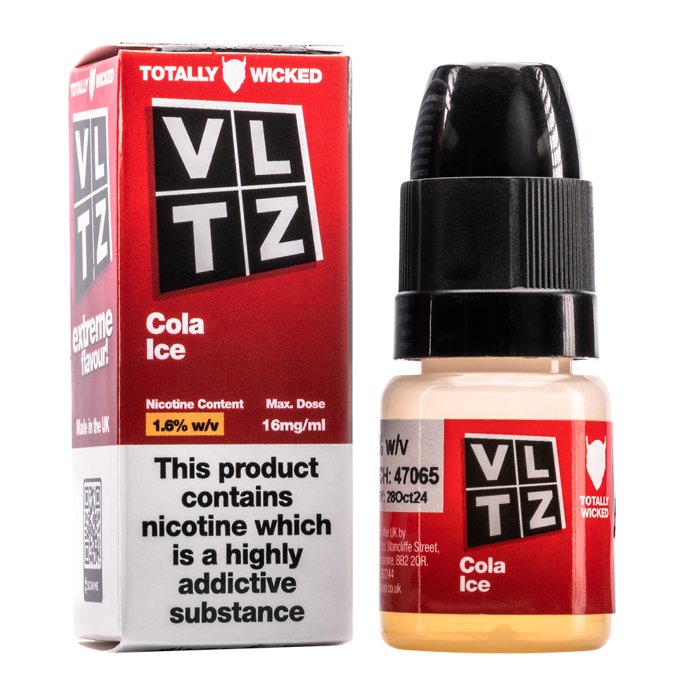 vltz eliquid cola ice nic salt vltz