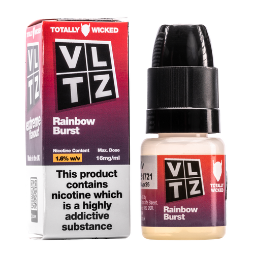 vltz eliquid rainbow burst nic salt vltz