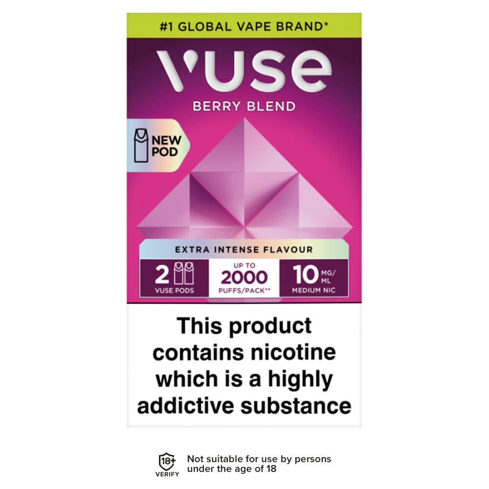 Berry Blend Vuse Pro Pods