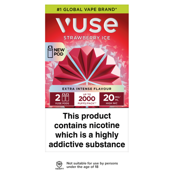 Strawberry Ice Vuse Pro Pods