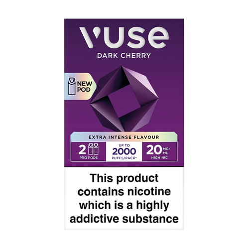 vuse pro pods dark cherry