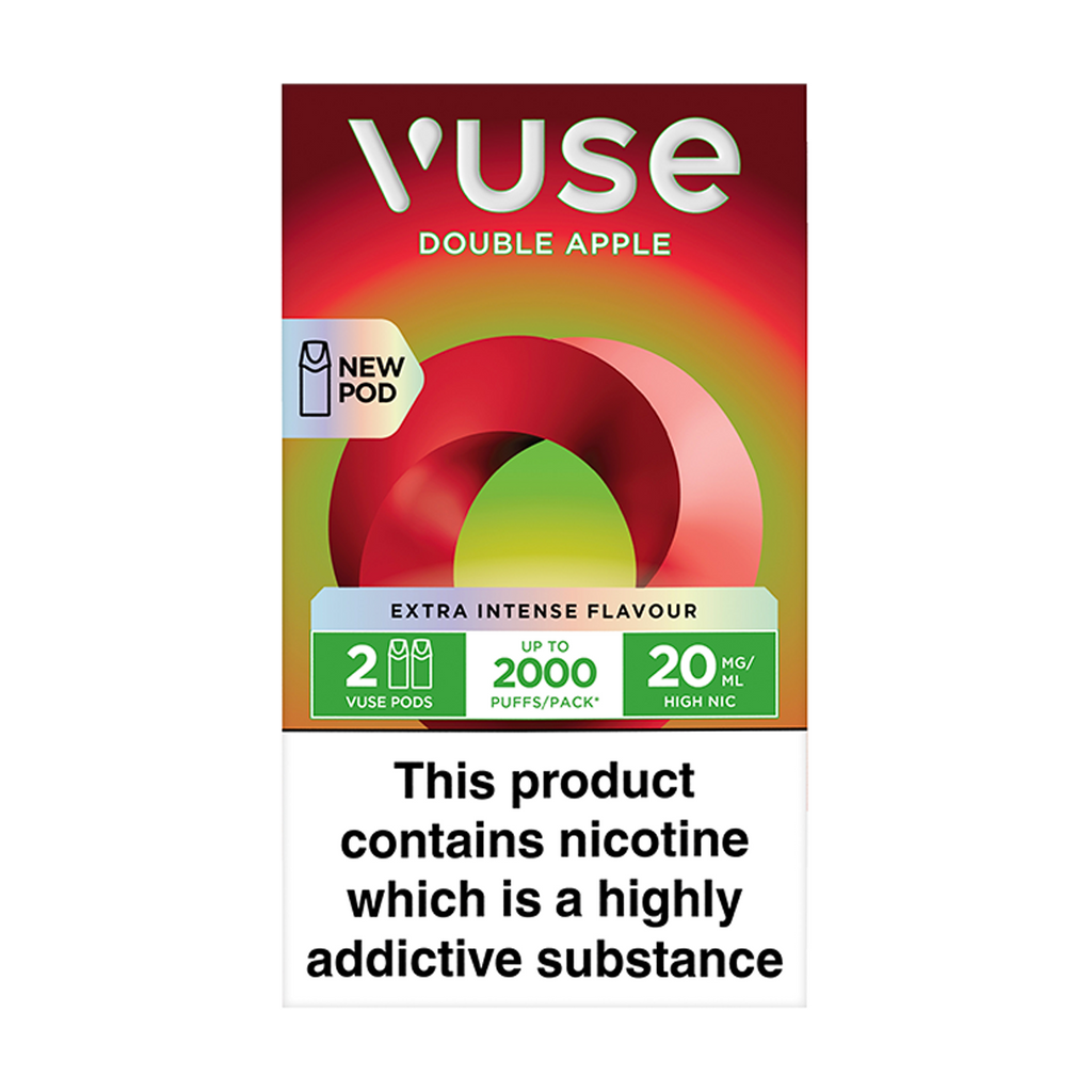 Double Apple Vuse Pro Pods | Prefilled Pods