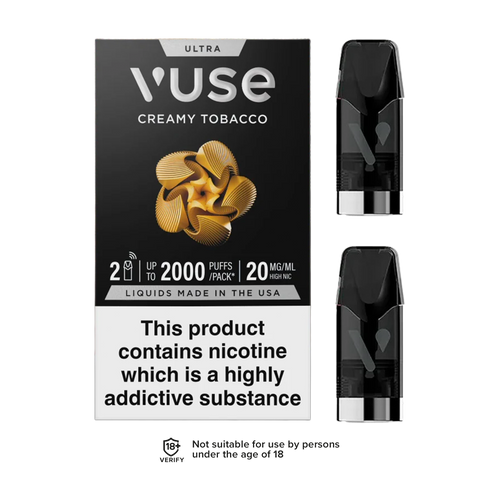 vuse ultra smart pod creamy tobacco 20mg