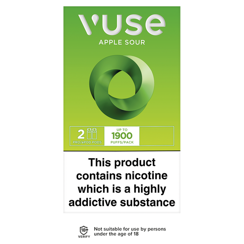 Vuse Pro Pods vPro Apple Sour
