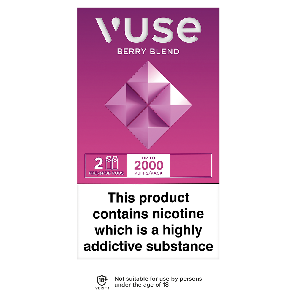 Vuse ePod Berry Blend Pods | Vuse ePod 2 Device | 6.99 Aquavape Vuse ePod Berry Blend Pods | Vuse ePod 2 Device | 6.99 Aquavape