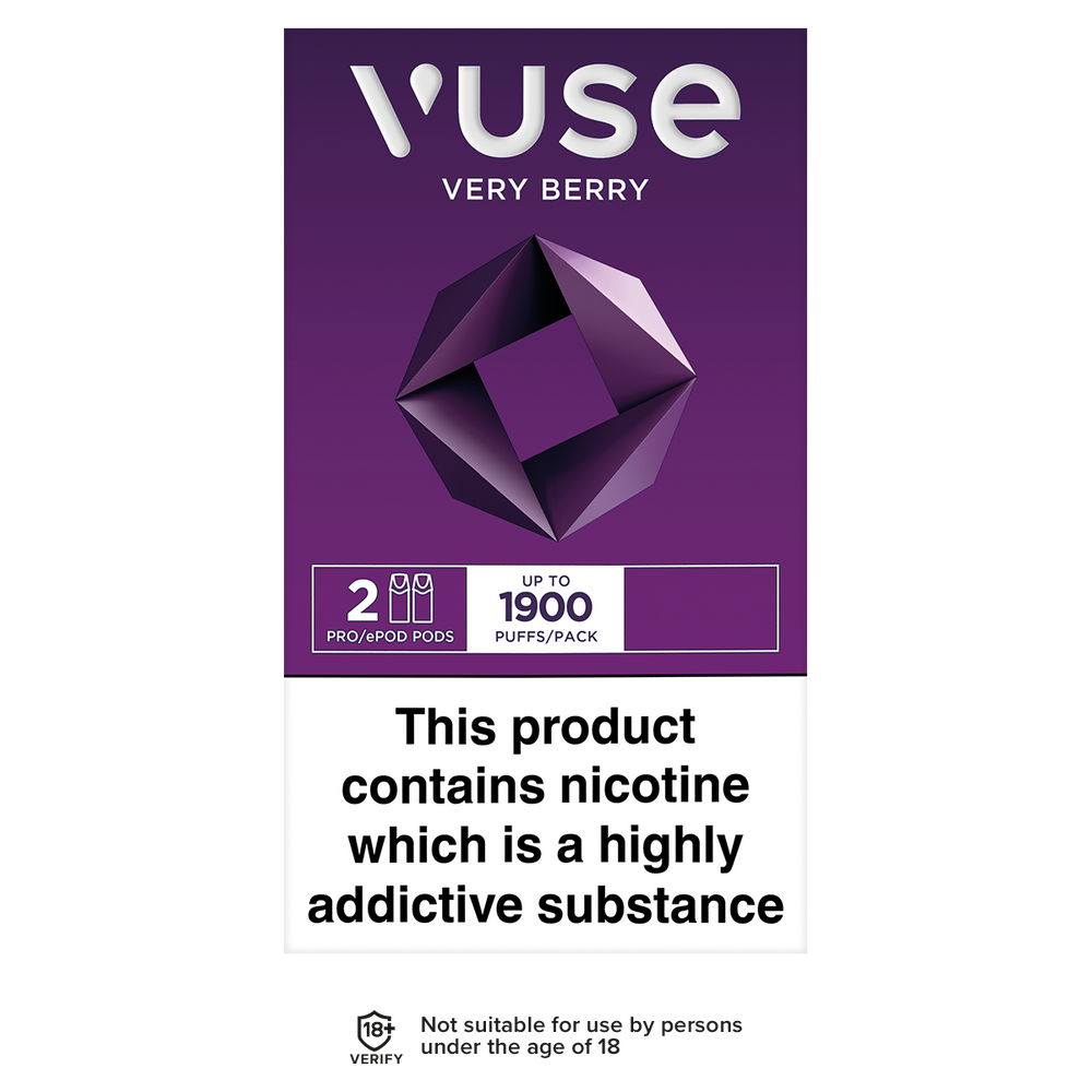 Vuse Pro Pods vPro Very Berry