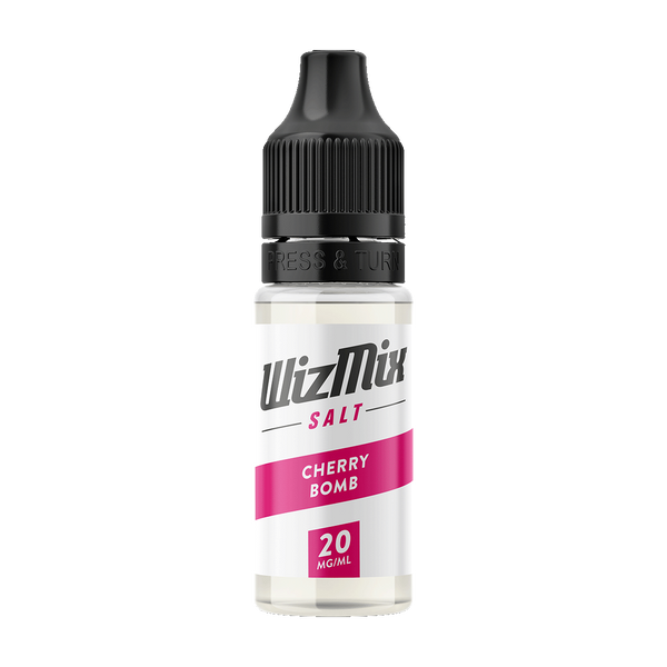 wizmix salt cherry bomb 20mg 10ml