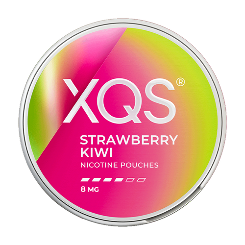 xqs nic pouches strawberry kiwi 8mg