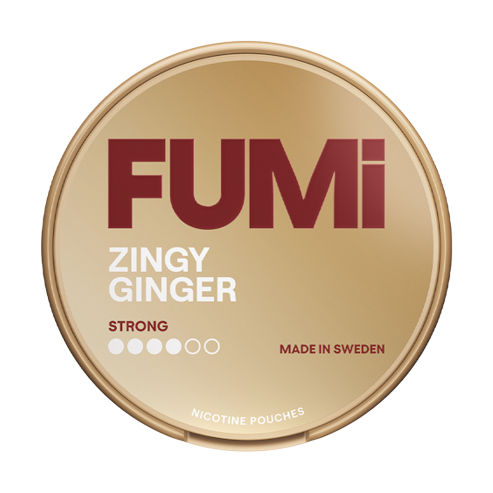 Zingy Ginger FUMI Nicotine Pouches strong