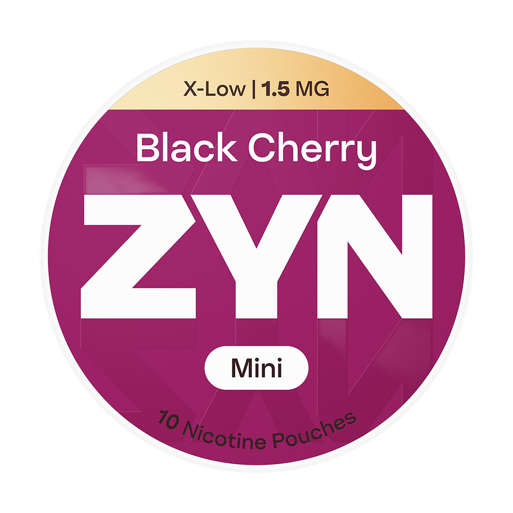 zyn nicotine pouches black cherry mini 1.5mg