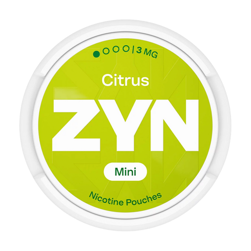 zyn nicotine pouches citrus mini 3mg