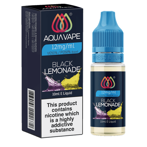 Blackcurrant Lemonade E-Liquid by Aquavape - 10ml 12mg