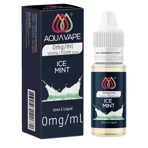 Ice Mint E-Liquid by Aquavape - 10ml 0mg