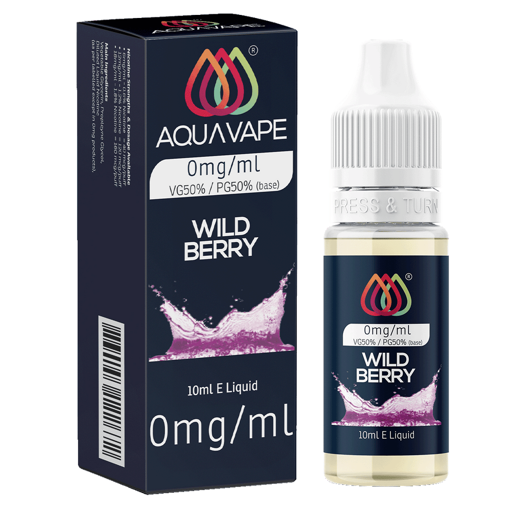 Wild Berry E Liquid From 2.50 Aquavape FREE Delivery