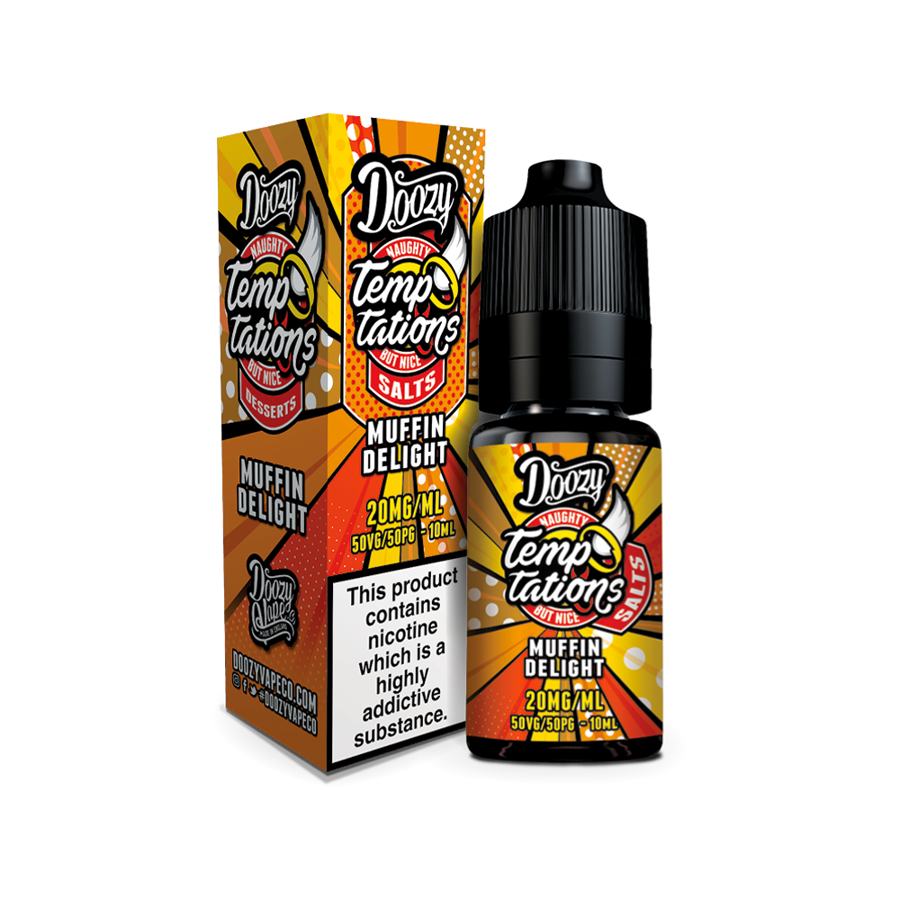 Muffin Delight Nic Salt by Doozy Temptations 10ml