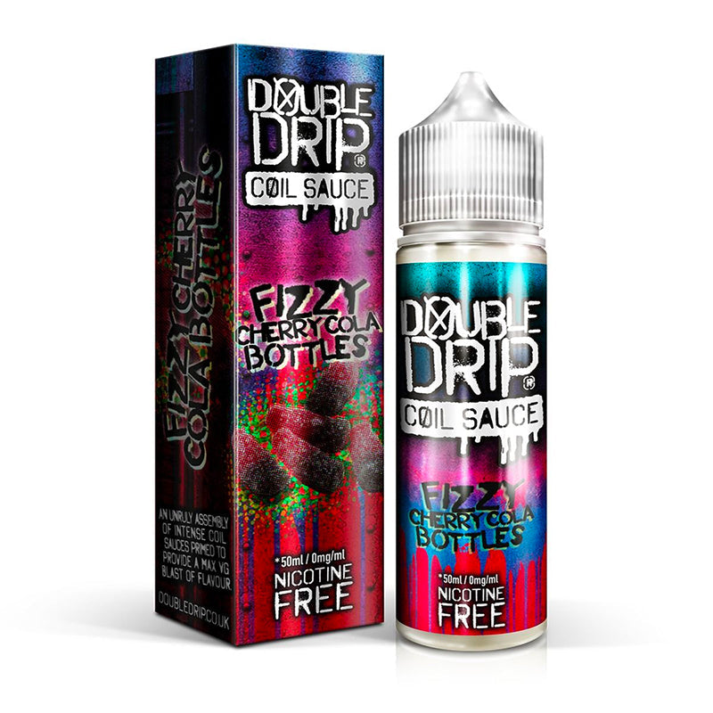 Fizzy Cherry Cola Bottles by Double Drip Coil Sauce 50ml