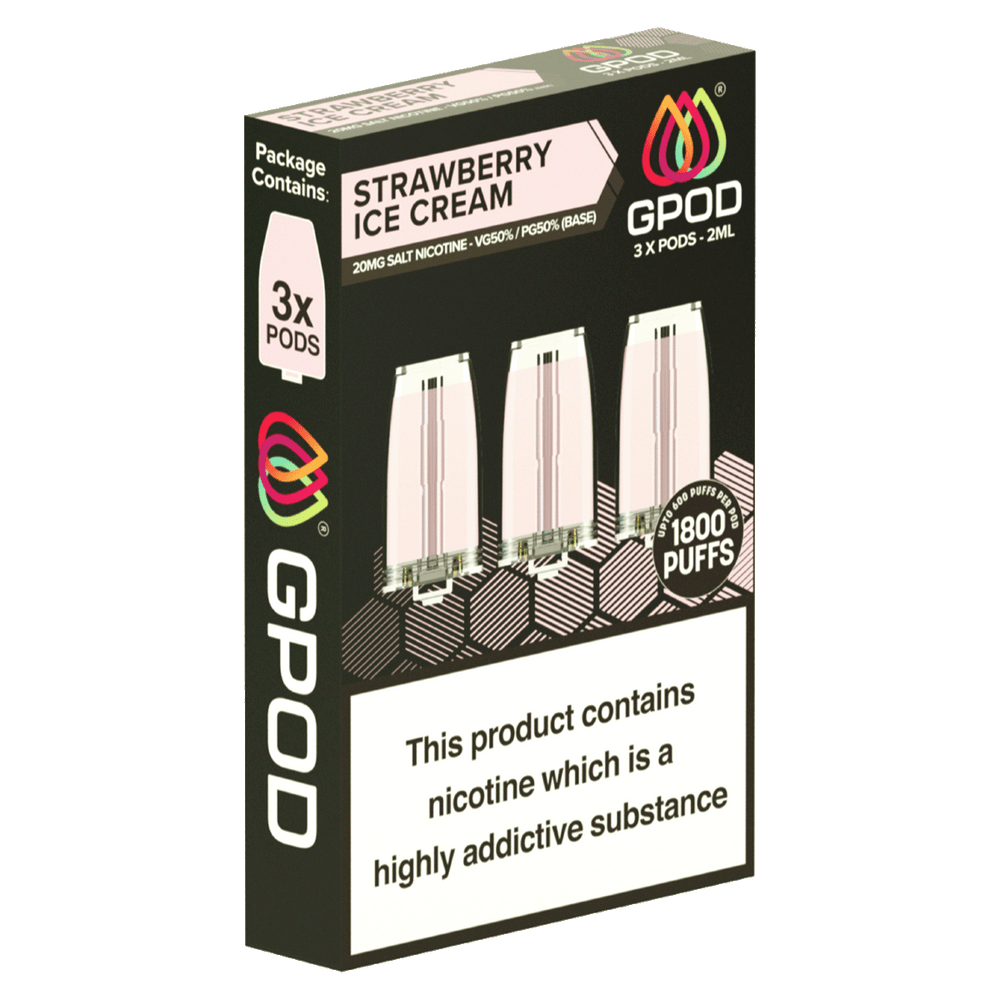 Strawberry Ice Cream GPOD Replacement Pods (Pack of 3)