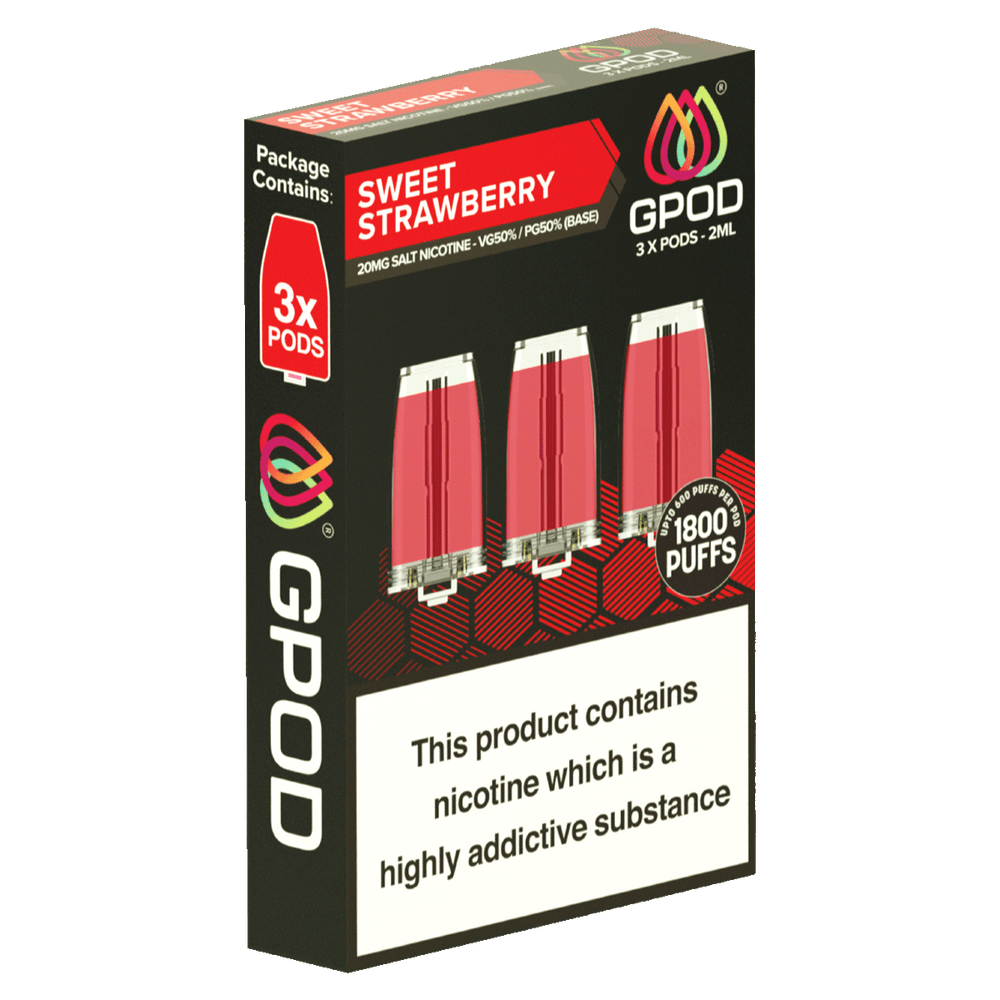 Sweet Strawberry GPOD Replacement Pods (Pack of 3)