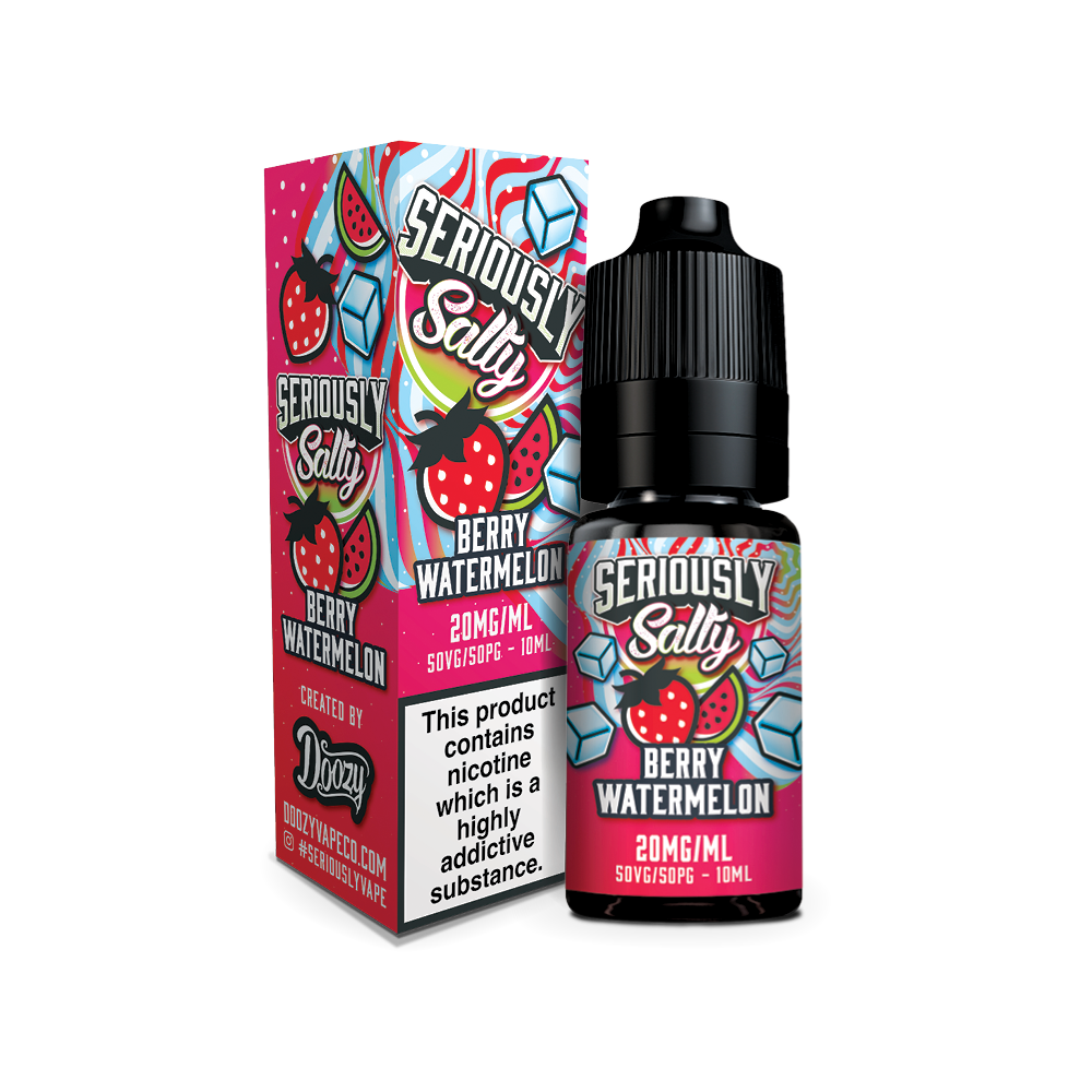 Berry Watermelon Nic Salt by Seriously Salty 10ml