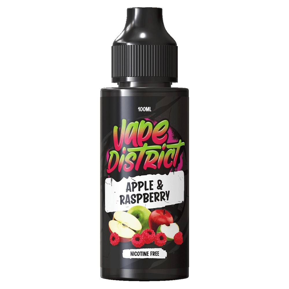 Apple & Raspberry by Vape District 100ml 0mg