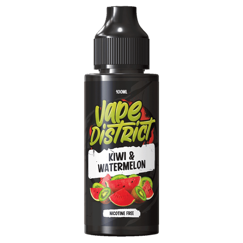 Kiwi & Watermelon by Vape District 100ml 0mg