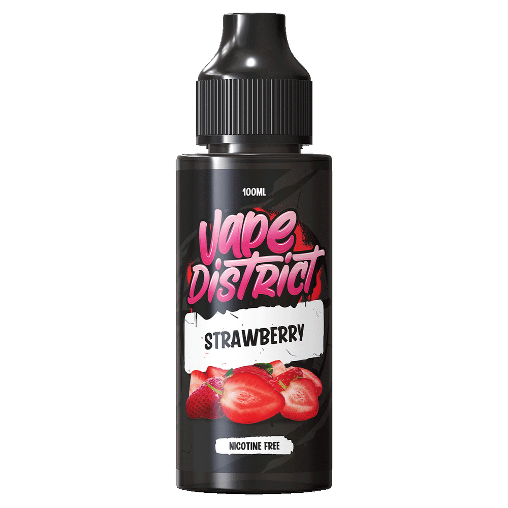 Strawberry by Vape District 100ml 0mg