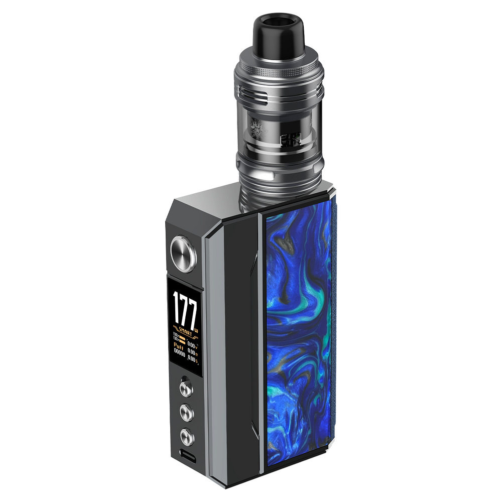 VooPoo Drag 4 Kit Gunmetal and Ocean Blue